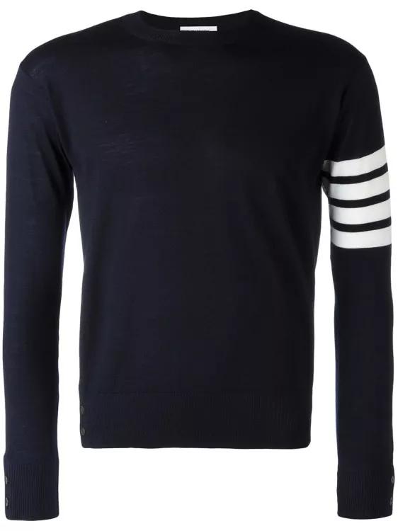 Thom Browne - 4-Bar Jumper - Größe 2 - blue