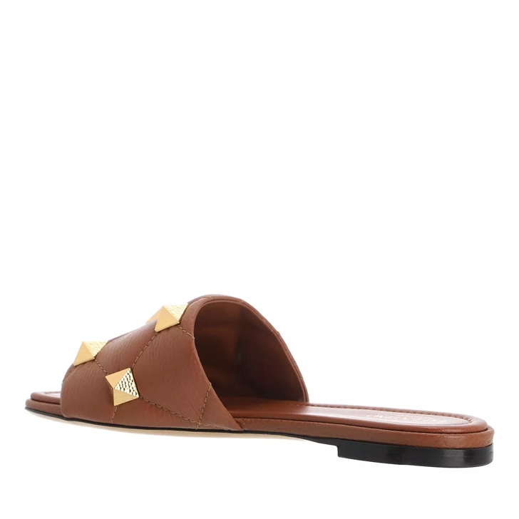 Valentino on sale leather slides