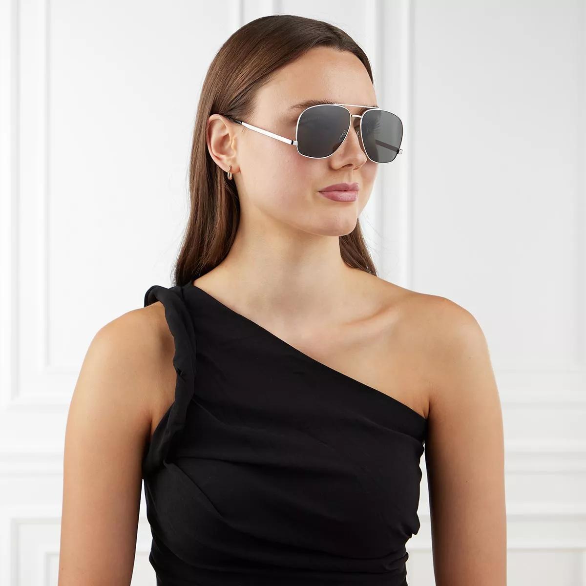Saint Laurent SL 653 LEON SILVER-SILVER-GREY | Sunglasses