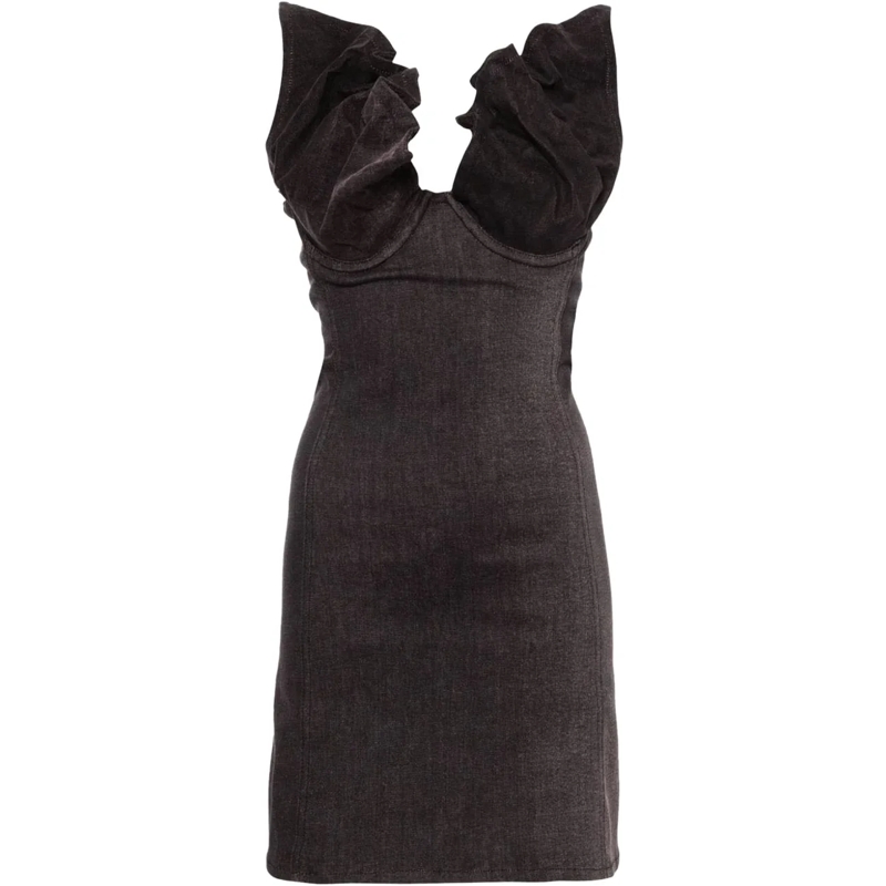 Salomon Mini-robe Dresses Black schwarz