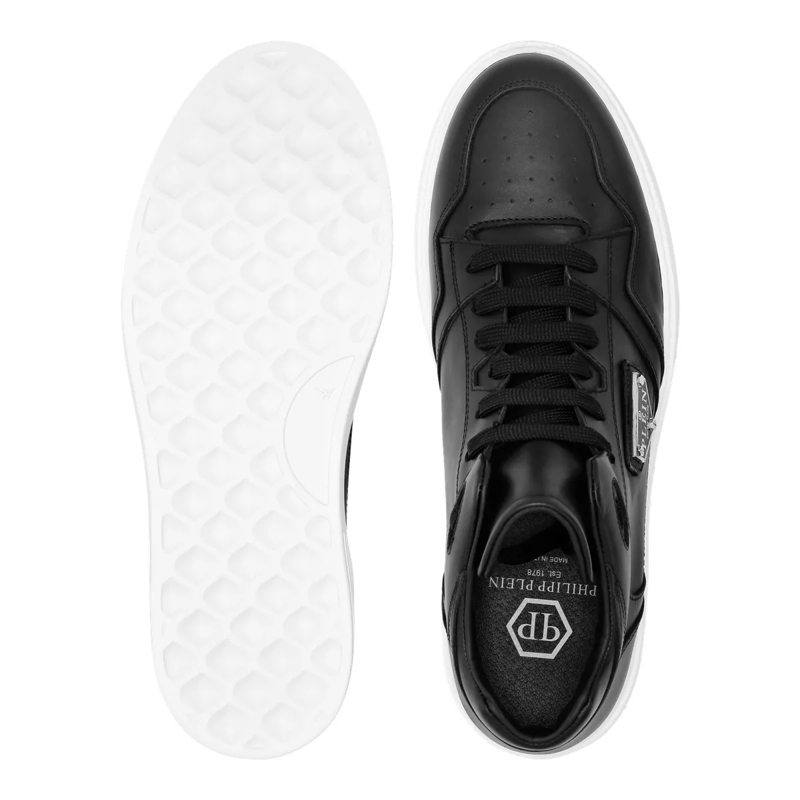 Philipp Plein Low-Top-Sneaker Mid-Top Turnschuhe schwarz(Image 4)
