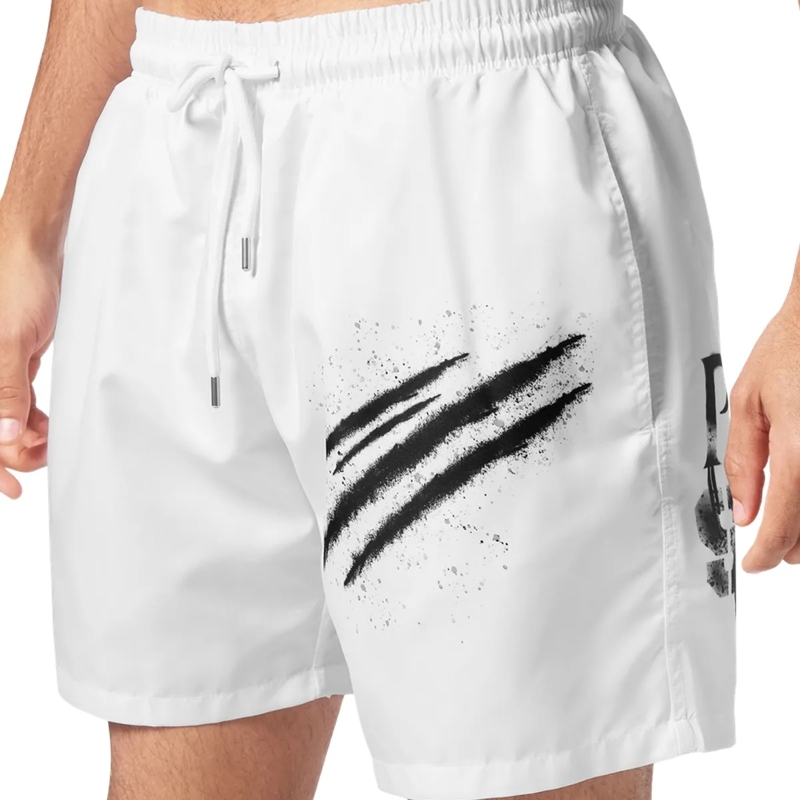 Plein Sport  Badehose weiss(Image 4)