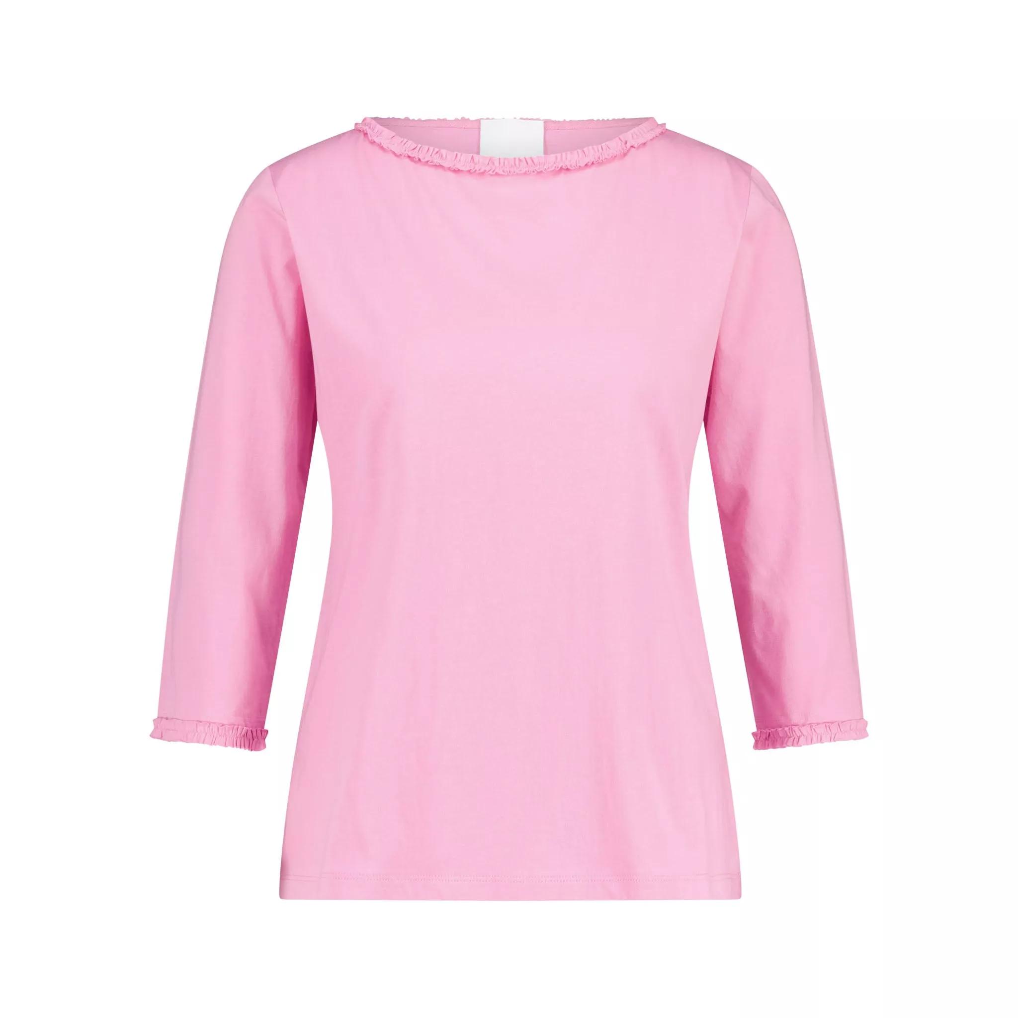 Allude - Shirt mit 3/4-Ärmeln 47702381101402 - Größe XL - pink