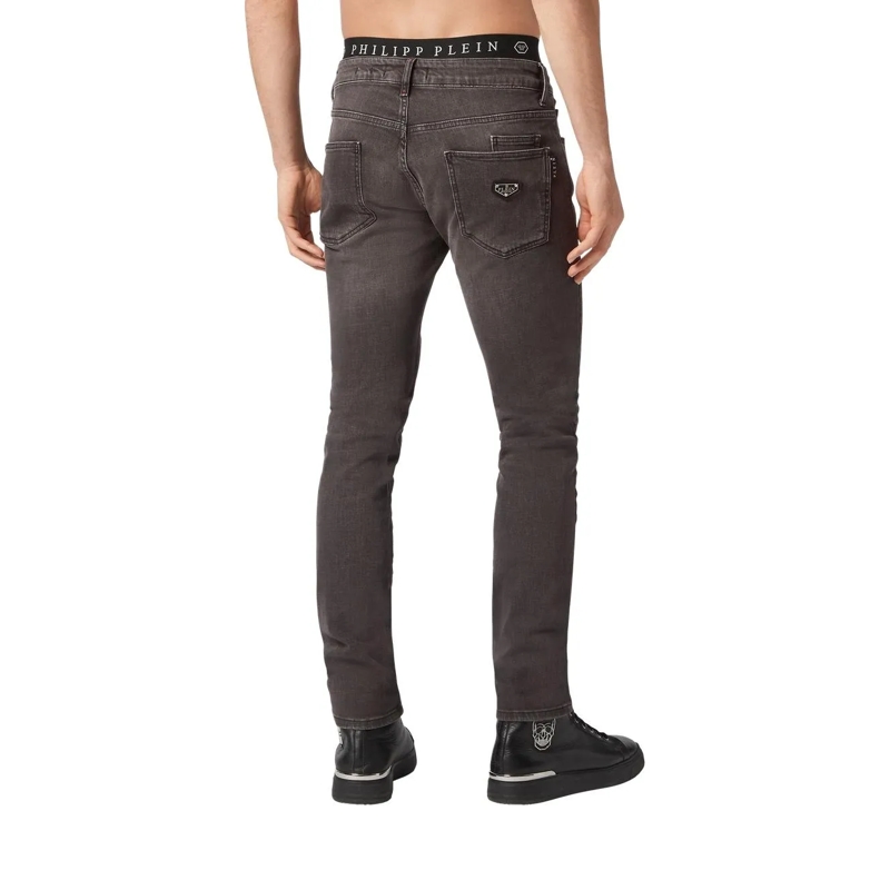 Philipp Plein Jeans Jeans Regular Fit grau(Image 3)
