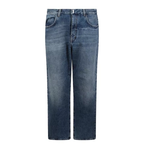 Givenchy Mid-Rise Denim Trousers Blue 