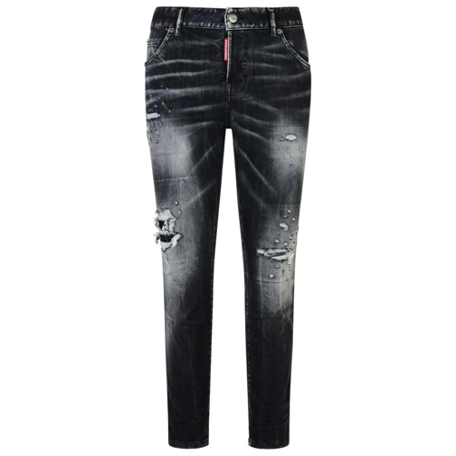 Dsquared2 Cool Girl' Black Cotton Blend Jeans Black Jeans