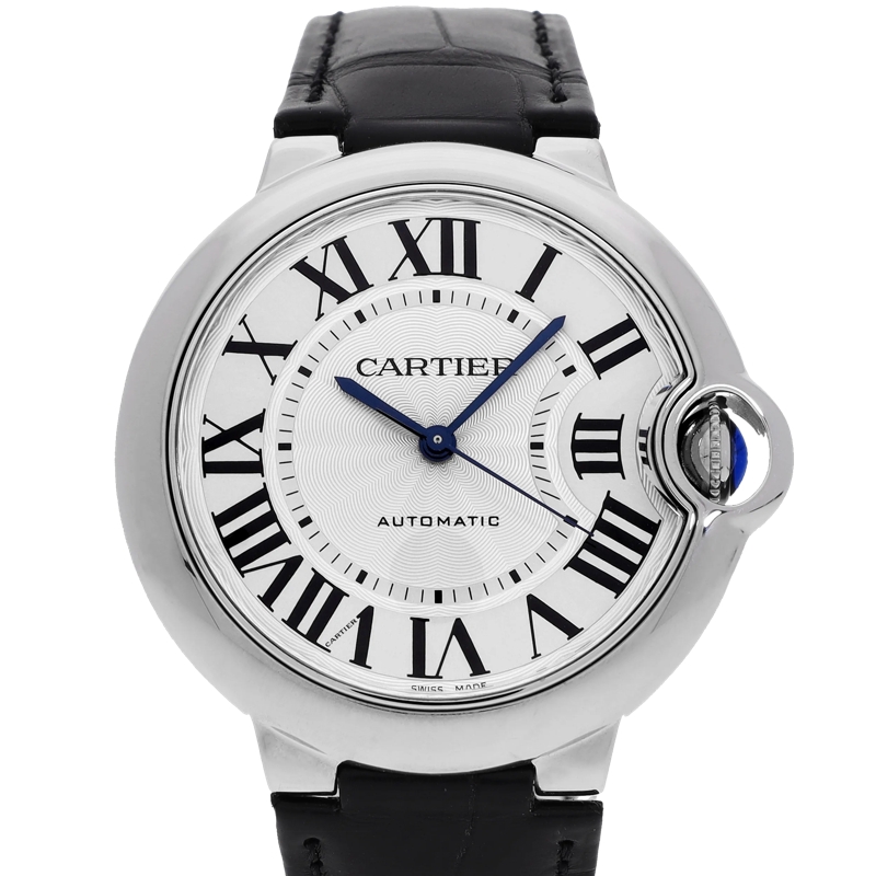 Cartier Automatikuhr Ballon Bleu Silber