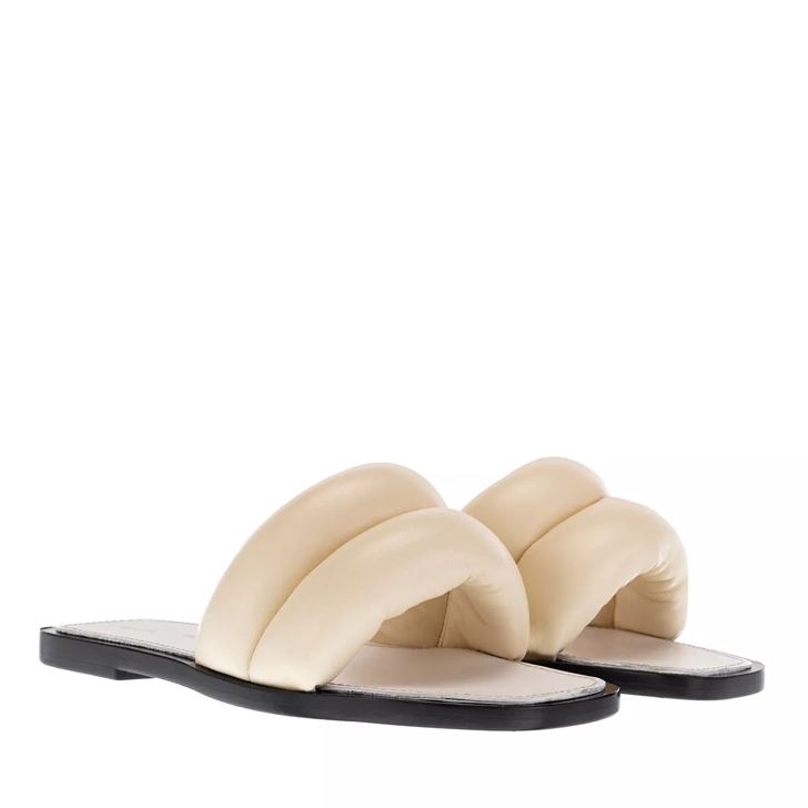 Puffy discount leather slides