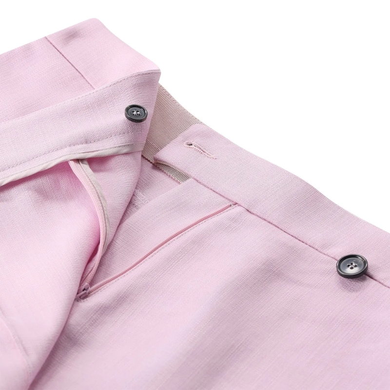 MSGM Bermuda-Shorts Skort im Wickeldesign pink(Image 3)