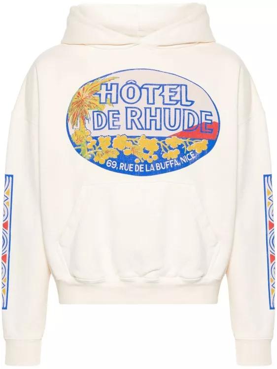 Rhude - Hotel Cotton Hoodie - Größe L -