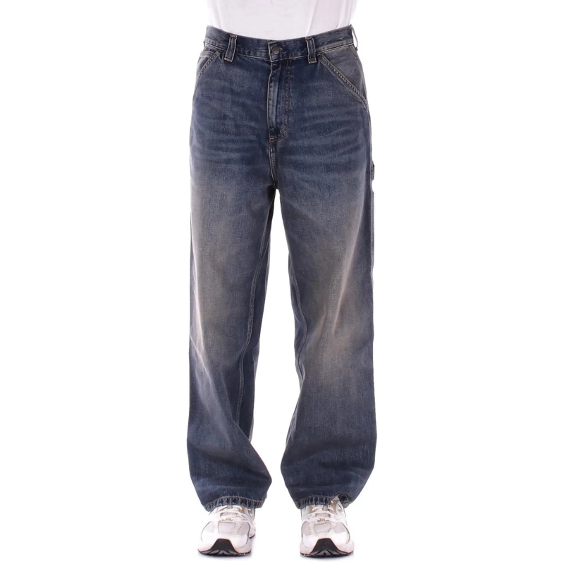 CARHARTT Jeans à jambe droite Jeans Blue blau