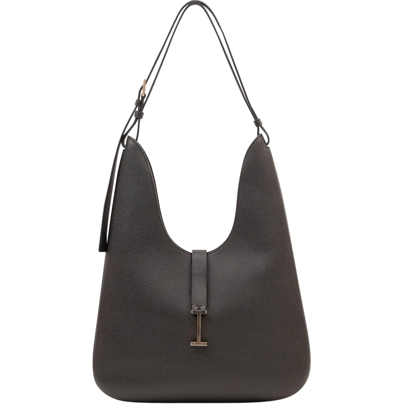 Tom Ford Schultertasche Borsa Hobo schwarz