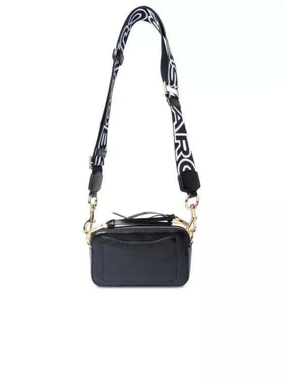 Marc Jacobs Shoppers Snapshot Shoulder Strap in zwart