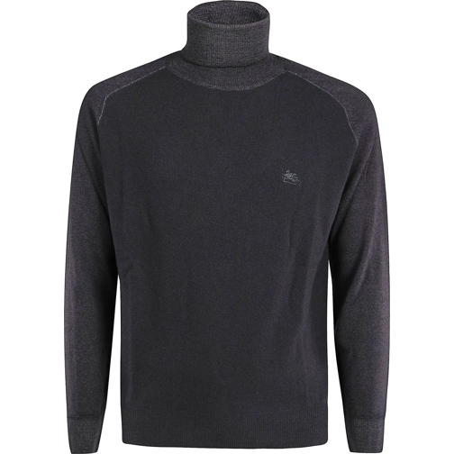 Etro  Turtleneck Sweater Grey grau