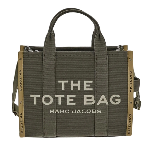 Marc Jacobs Draagtas The Medium Jacquard Tote Bag Bronze Green