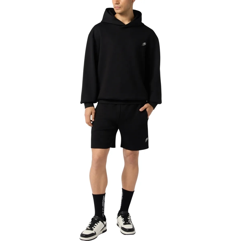 Plein Sport Shorts Jogging Shorts Chrome Scratch schwarz(Image 4)