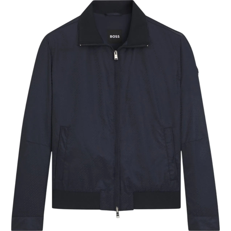 Boss Daunenjacke Heren Jas blau