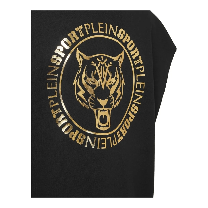 Plein Sport Top Hoodie schwarz(Image 3)