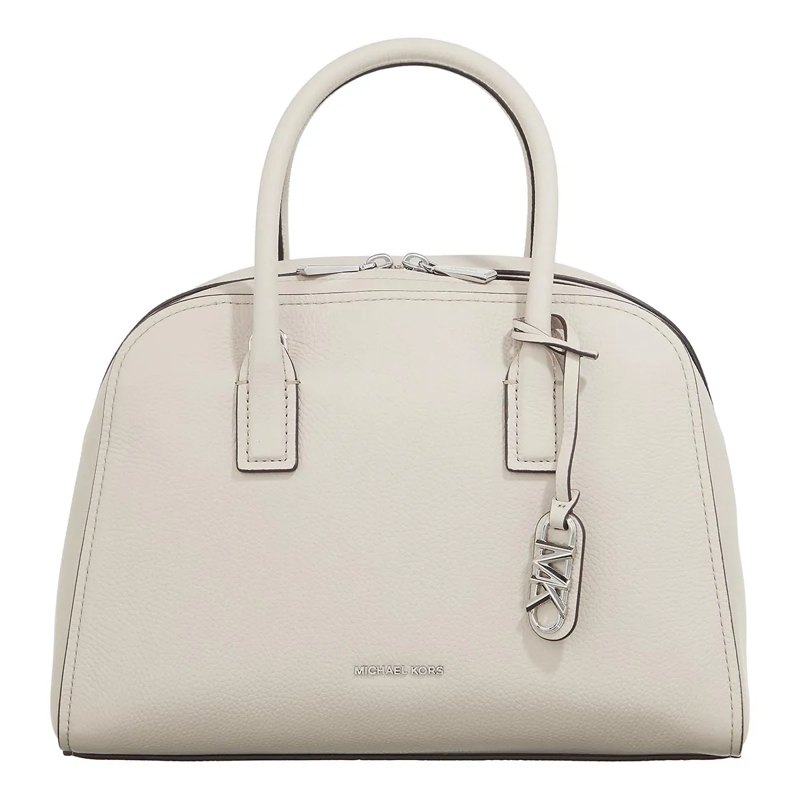 MICHAEL Michael Kors Bowling Bag Md Zip Satchel Light Sand