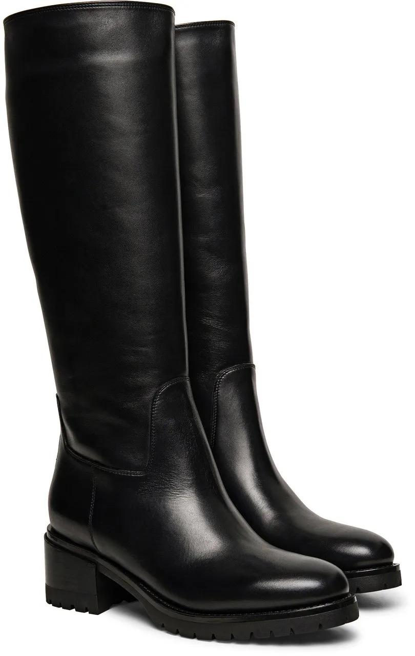 Thumbnail - Santoni Stiefel - Women?s leather boot - Gr. UK_7 - in Weiß - für Damen