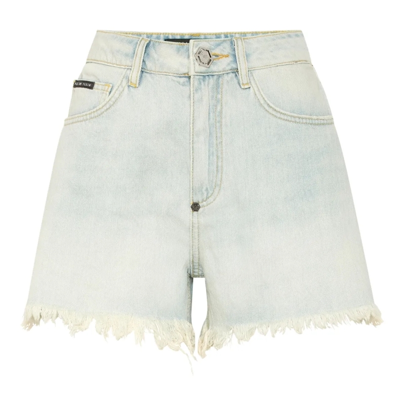 Philipp Plein Shorts Shorts hell-blau