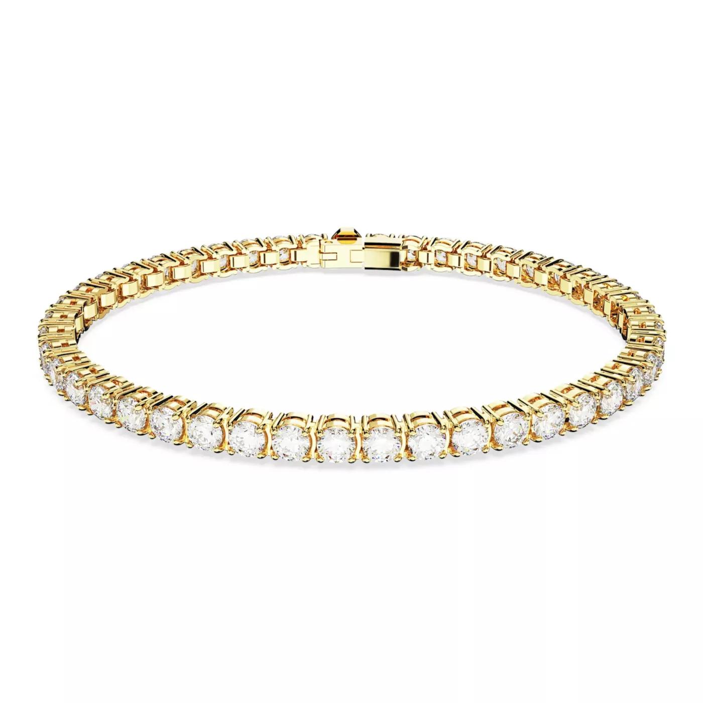 Swarovski Armband - Swarovski ReMatrix Goldfarbene Armband 5657665 - Gr. ONE SIZE - in Gold - für Damen