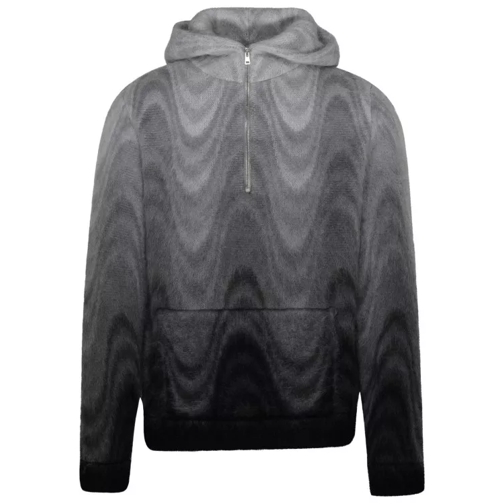 Etro Gray Mohair Sweatshirt Grey 