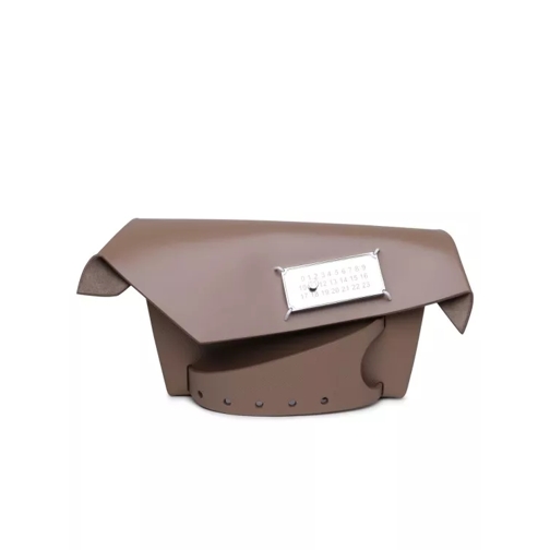 Maison Margiela Leather Bag Nude Brown Crossbodytas