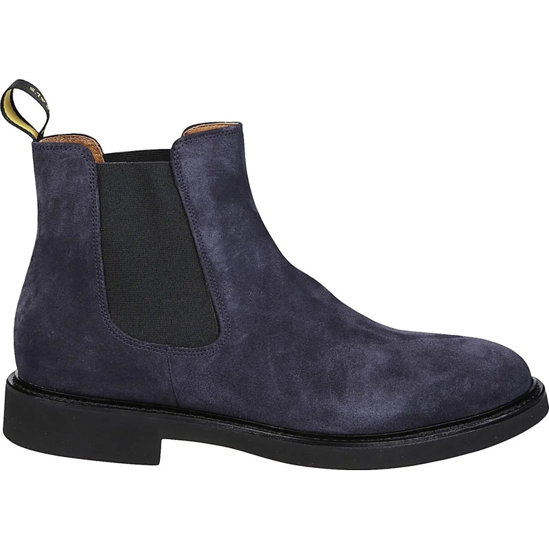 Doucal's Stiefel Visone Beatles Ankle Boots Blue blau