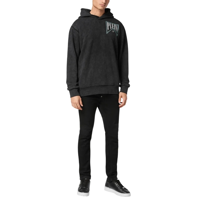 Philipp Plein Top Hoodie schwarz(Image 4)