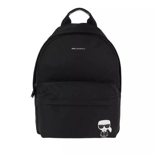 Karl Lagerfeld K/Ikonik Nylon Backpack A999 Black Zaino