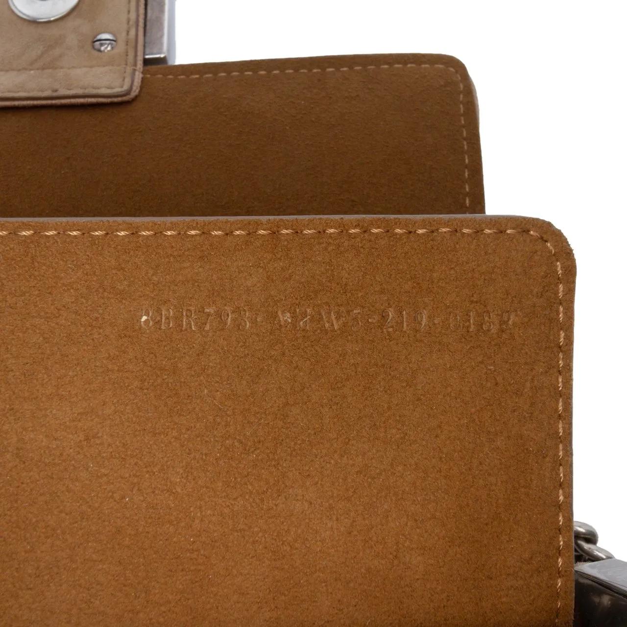 Thumbnail - Fendi Hobo Bags - Zucca Canvas Chain Midi Baguette - Gr. unisize - in Braun - für Damen