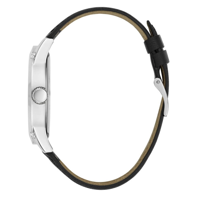 Guess Quarzuhr Quarz Analog Uhr Crescent schwarz(Image 2)