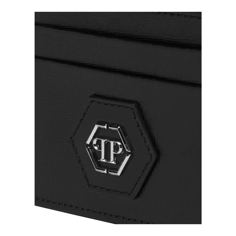 Philipp Plein Geldbörse Inhaber Von Kreditkarten Hexagon schwarz(Image 3)