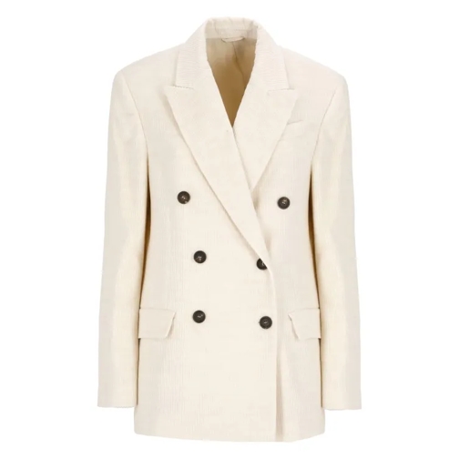 Brunello Cucinelli Viscose Blazer Neutrals 