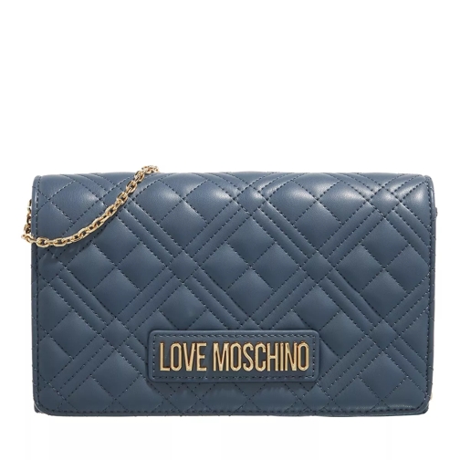 Love Moschino Borsa Quilted Pu Denim Crossbody Bag