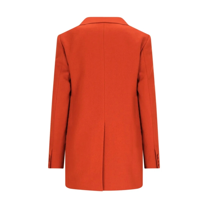 ボトムスその他 Dries Van Noten Single-Breasted Blazer In Orange Wool Dries Van Noten Single-Breasted Blazer In Orange Wool Orange