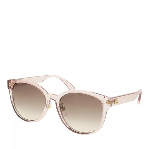 Gucci GG0854SK-005 56 Sunglass WOMAN INJECTION Pink Sonnenbrille