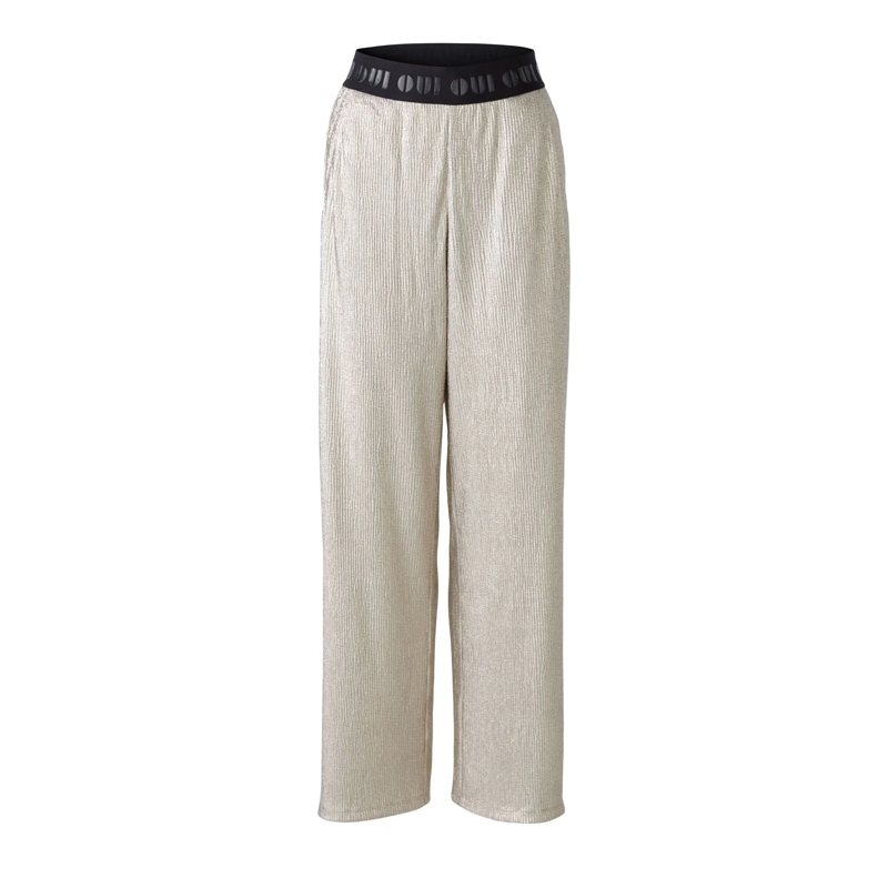 Oui Hose Hose gold