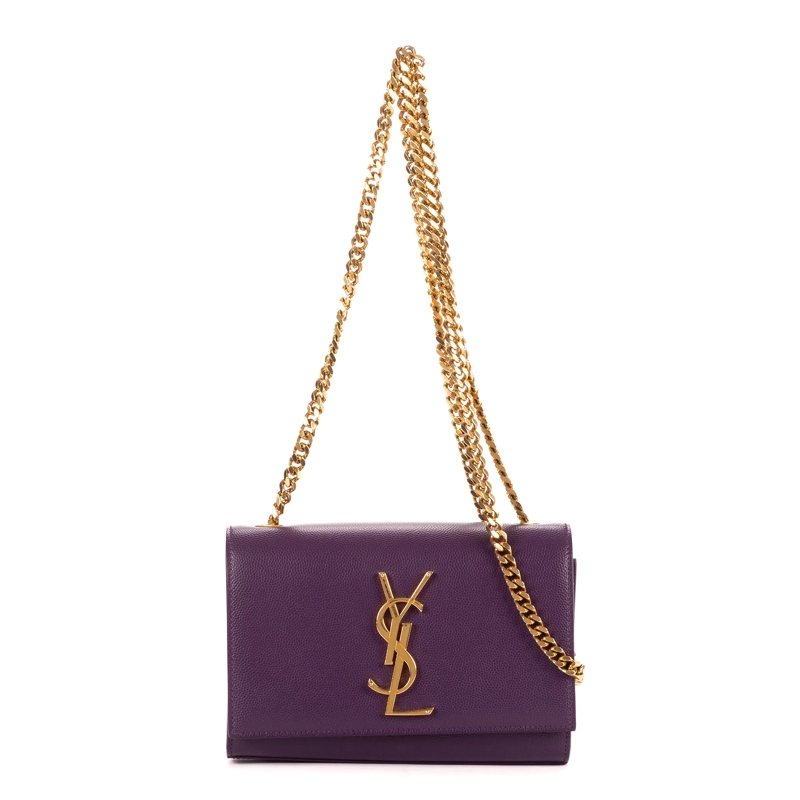 Saint Laurent Crossbody Bag Kate Mini lila