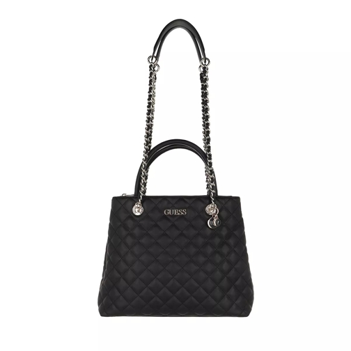 Guess Illy Society Satchel Black Sac à provisions