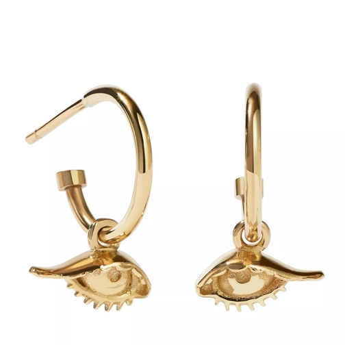 Meadowlark Proteger Signature Hoops Gold Plated Creole