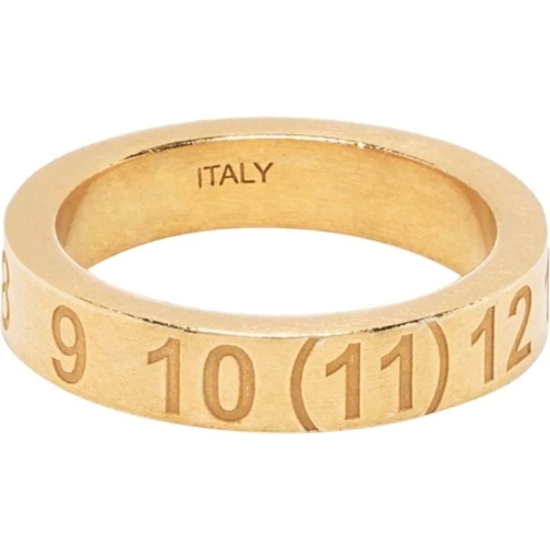 Maison Margiela  Numbers Ring Thick Gold mehrfarbig