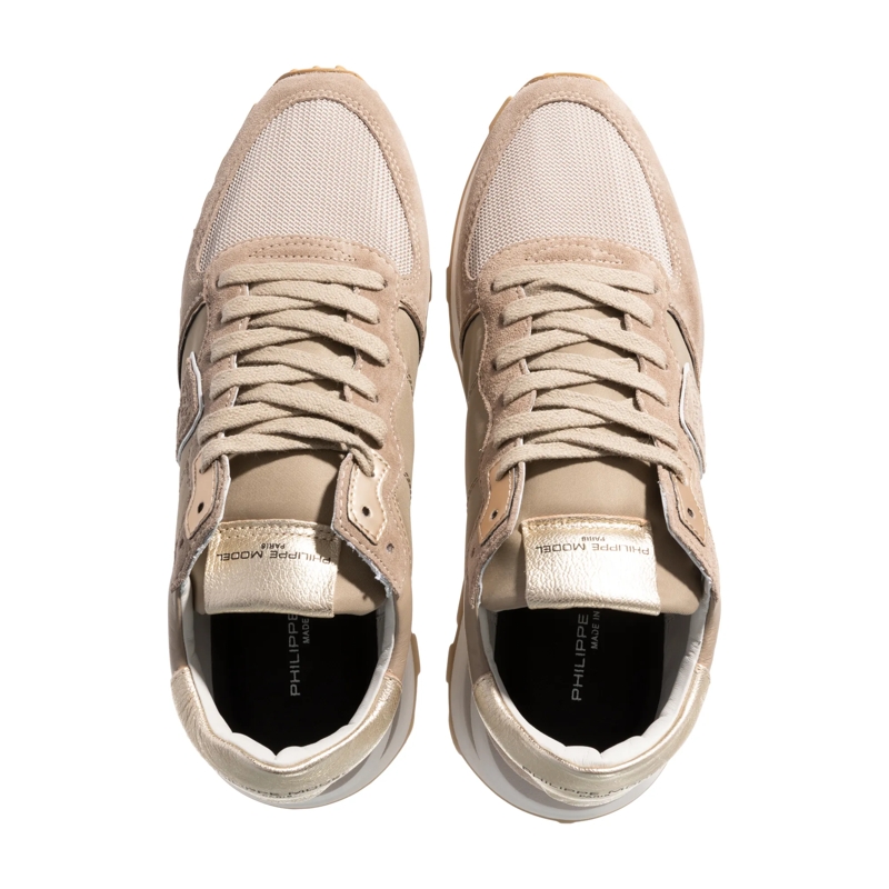 Philippe Model Sneaker basse Sneaker Tropez Haute Low Hellbraun(Image 5)