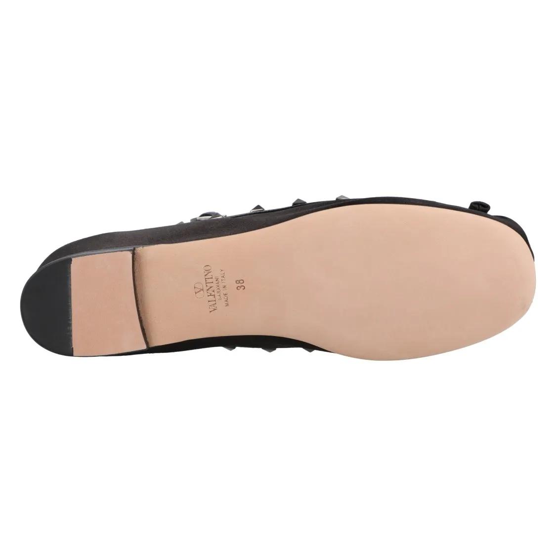 Thumbnail - Rockstud Ballerinas Black - Gr. 37 (EU) - in Schwarz