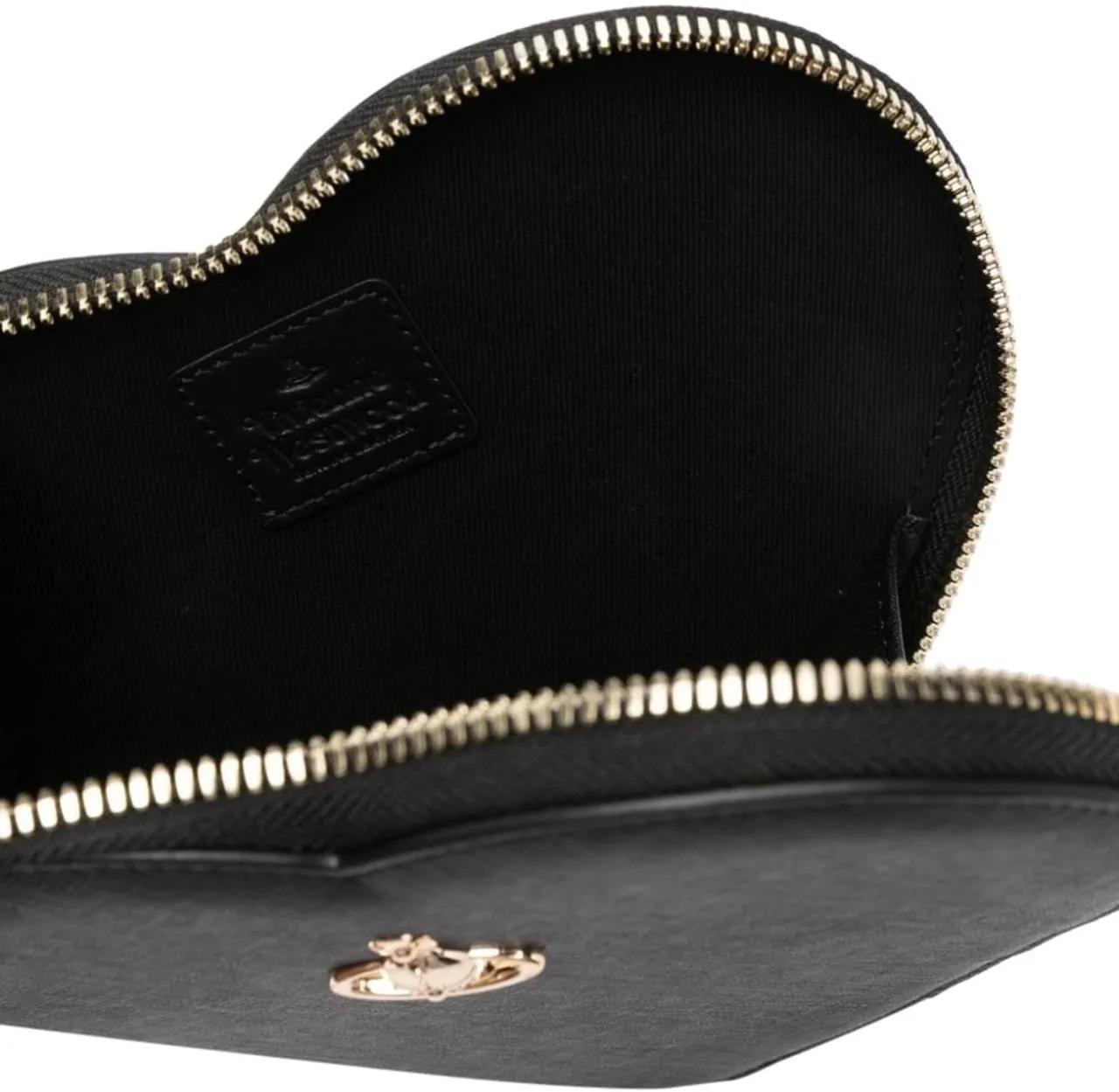 Thumbnail - Vivienne Westwood Hobo Bags - 'New Heart' Crossbody Bag - Gr. unisize - in Schwarz - für Damen