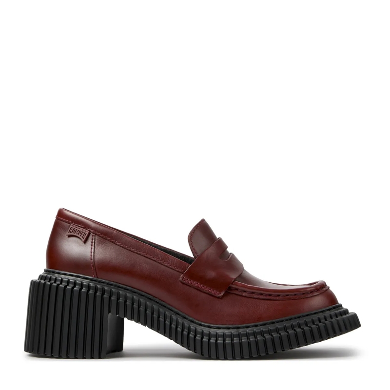 Camper Loafer Mokassins Pix London dunkelrot