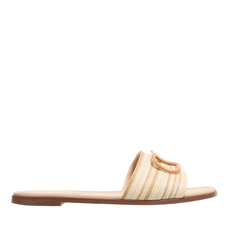 Valentino Garavani Slides VLogo Slide Beige