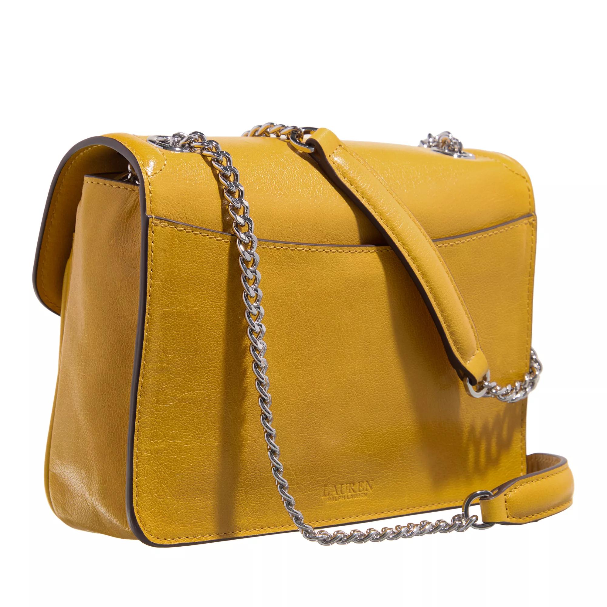 Lauren Ralph Lauren Hobo bags Bradley Shoulder Bag Small in geel