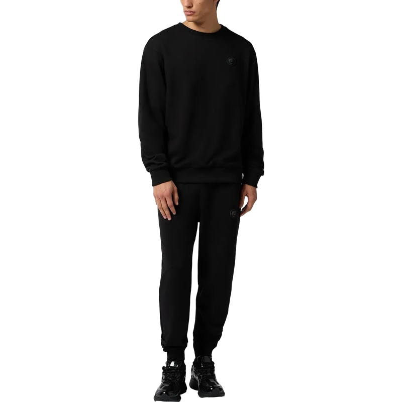 Plein Sport Top Fleece Round Neck Sweatshirt 3D Tiger schwarz(Image 4)